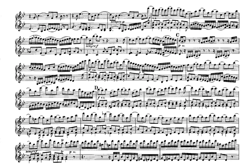 6BrandenburgConcertosfor4Hands_一万首著名钢琴曲谱哈农贝多芬合集视频教学电子版高清无水印可打印_1古典钢琴知名音乐家谱_巴赫钢琴谱全集