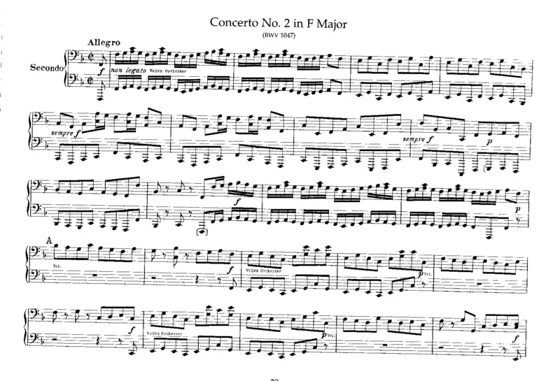 6BrandenburgConcertosfor4Hands_一万首著名钢琴曲谱哈农贝多芬合集视频教学电子版高清无水印可打印_1古典钢琴知名音乐家谱_巴赫钢琴谱全集