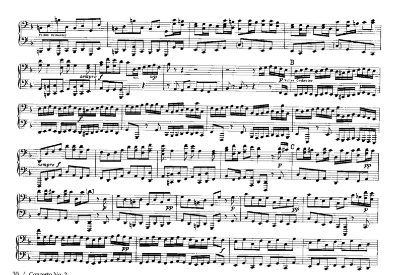 6BrandenburgConcertosfor4Hands_一万首著名钢琴曲谱哈农贝多芬合集视频教学电子版高清无水印可打印_1古典钢琴知名音乐家谱_巴赫钢琴谱全集