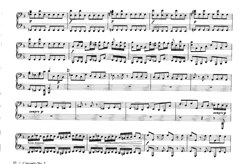 6BrandenburgConcertosfor4Hands_一万首著名钢琴曲谱哈农贝多芬合集视频教学电子版高清无水印可打印_1古典钢琴知名音乐家谱_巴赫钢琴谱全集