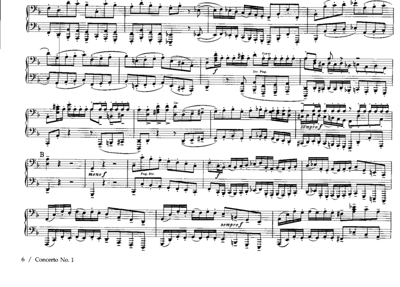 6BrandenburgConcertosfor4Hands_一万首著名钢琴曲谱哈农贝多芬合集视频教学电子版高清无水印可打印_1古典钢琴知名音乐家谱_巴赫钢琴谱全集