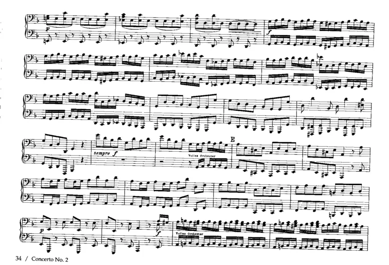 6BrandenburgConcertosfor4Hands_一万首著名钢琴曲谱哈农贝多芬合集视频教学电子版高清无水印可打印_1古典钢琴知名音乐家谱_巴赫钢琴谱全集