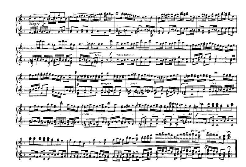 6BrandenburgConcertosfor4Hands_一万首著名钢琴曲谱哈农贝多芬合集视频教学电子版高清无水印可打印_1古典钢琴知名音乐家谱_巴赫钢琴谱全集