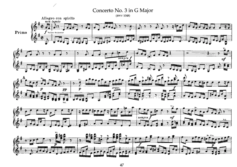 6BrandenburgConcertosfor4Hands_一万首著名钢琴曲谱哈农贝多芬合集视频教学电子版高清无水印可打印_1古典钢琴知名音乐家谱_巴赫钢琴谱全集