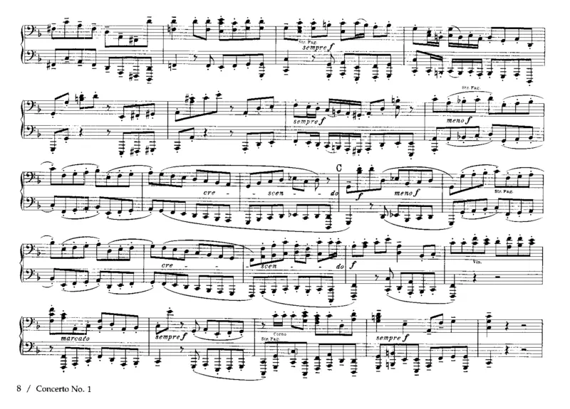 6BrandenburgConcertosfor4Hands_一万首著名钢琴曲谱哈农贝多芬合集视频教学电子版高清无水印可打印_1古典钢琴知名音乐家谱_巴赫钢琴谱全集