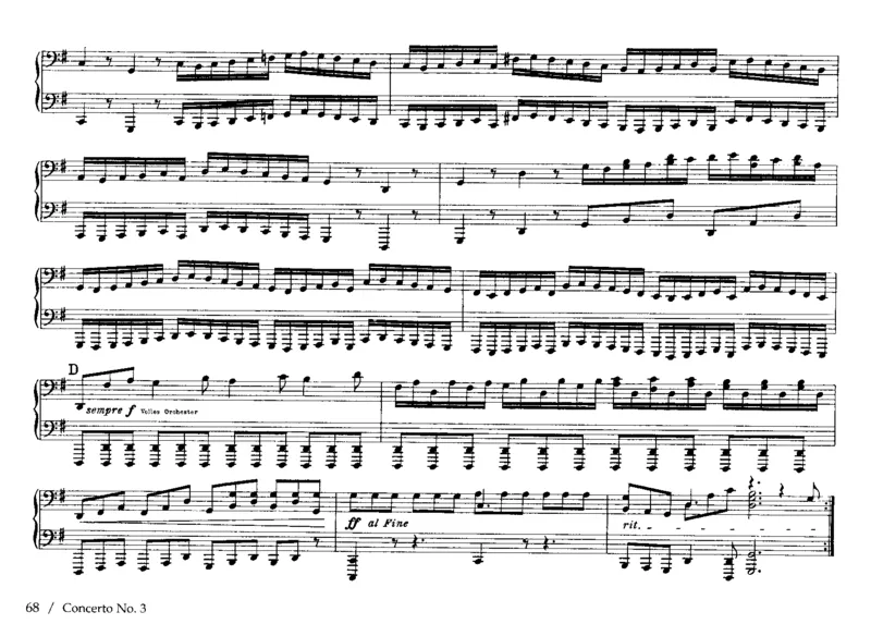 6BrandenburgConcertosfor4Hands_一万首著名钢琴曲谱哈农贝多芬合集视频教学电子版高清无水印可打印_1古典钢琴知名音乐家谱_巴赫钢琴谱全集