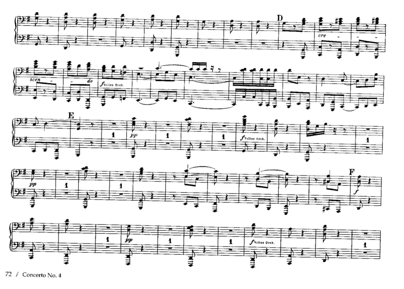 6BrandenburgConcertosfor4Hands_一万首著名钢琴曲谱哈农贝多芬合集视频教学电子版高清无水印可打印_1古典钢琴知名音乐家谱_巴赫钢琴谱全集