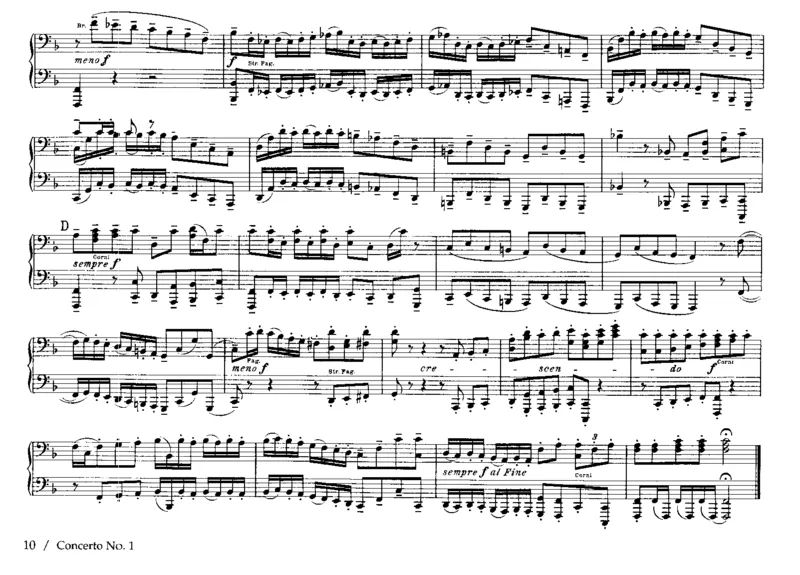 6BrandenburgConcertosfor4Hands_一万首著名钢琴曲谱哈农贝多芬合集视频教学电子版高清无水印可打印_1古典钢琴知名音乐家谱_巴赫钢琴谱全集