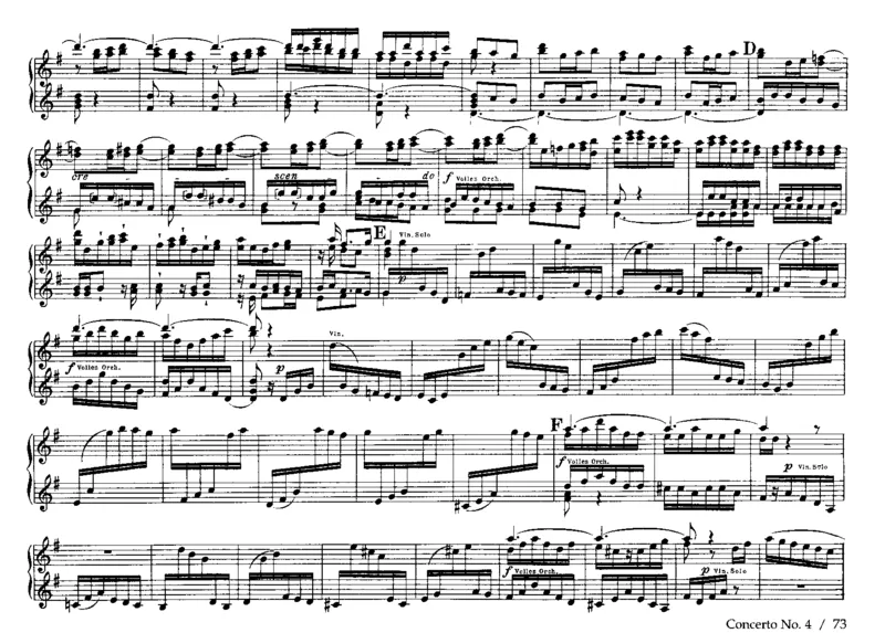 6BrandenburgConcertosfor4Hands_一万首著名钢琴曲谱哈农贝多芬合集视频教学电子版高清无水印可打印_1古典钢琴知名音乐家谱_巴赫钢琴谱全集