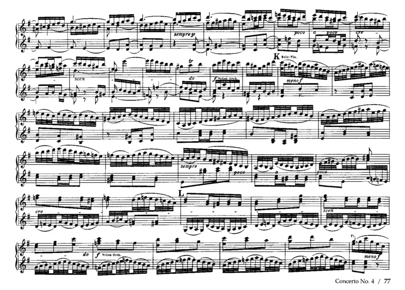 6BrandenburgConcertosfor4Hands_一万首著名钢琴曲谱哈农贝多芬合集视频教学电子版高清无水印可打印_1古典钢琴知名音乐家谱_巴赫钢琴谱全集