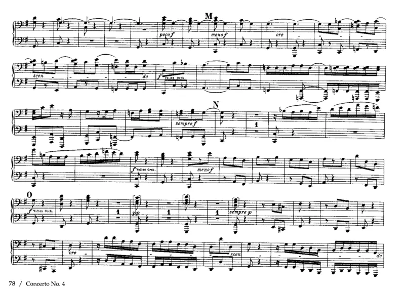 6BrandenburgConcertosfor4Hands_一万首著名钢琴曲谱哈农贝多芬合集视频教学电子版高清无水印可打印_1古典钢琴知名音乐家谱_巴赫钢琴谱全集