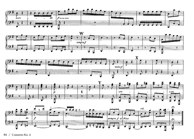 6BrandenburgConcertosfor4Hands_一万首著名钢琴曲谱哈农贝多芬合集视频教学电子版高清无水印可打印_1古典钢琴知名音乐家谱_巴赫钢琴谱全集