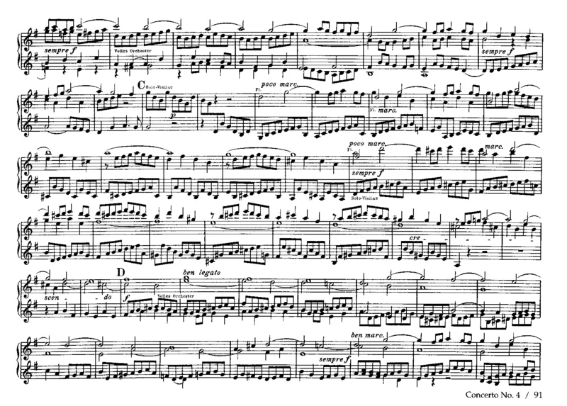 6BrandenburgConcertosfor4Hands_一万首著名钢琴曲谱哈农贝多芬合集视频教学电子版高清无水印可打印_1古典钢琴知名音乐家谱_巴赫钢琴谱全集