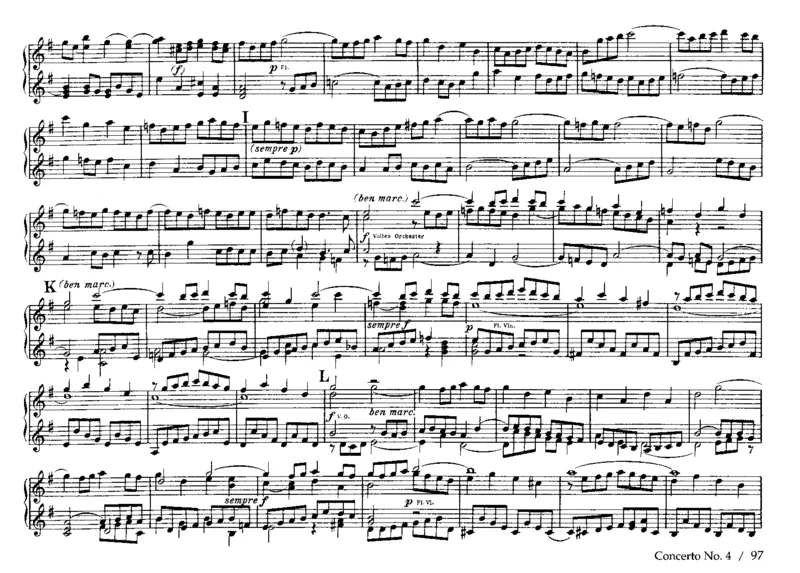 6BrandenburgConcertosfor4Hands_一万首著名钢琴曲谱哈农贝多芬合集视频教学电子版高清无水印可打印_1古典钢琴知名音乐家谱_巴赫钢琴谱全集