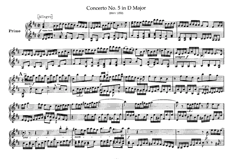 6BrandenburgConcertosfor4Hands_一万首著名钢琴曲谱哈农贝多芬合集视频教学电子版高清无水印可打印_1古典钢琴知名音乐家谱_巴赫钢琴谱全集