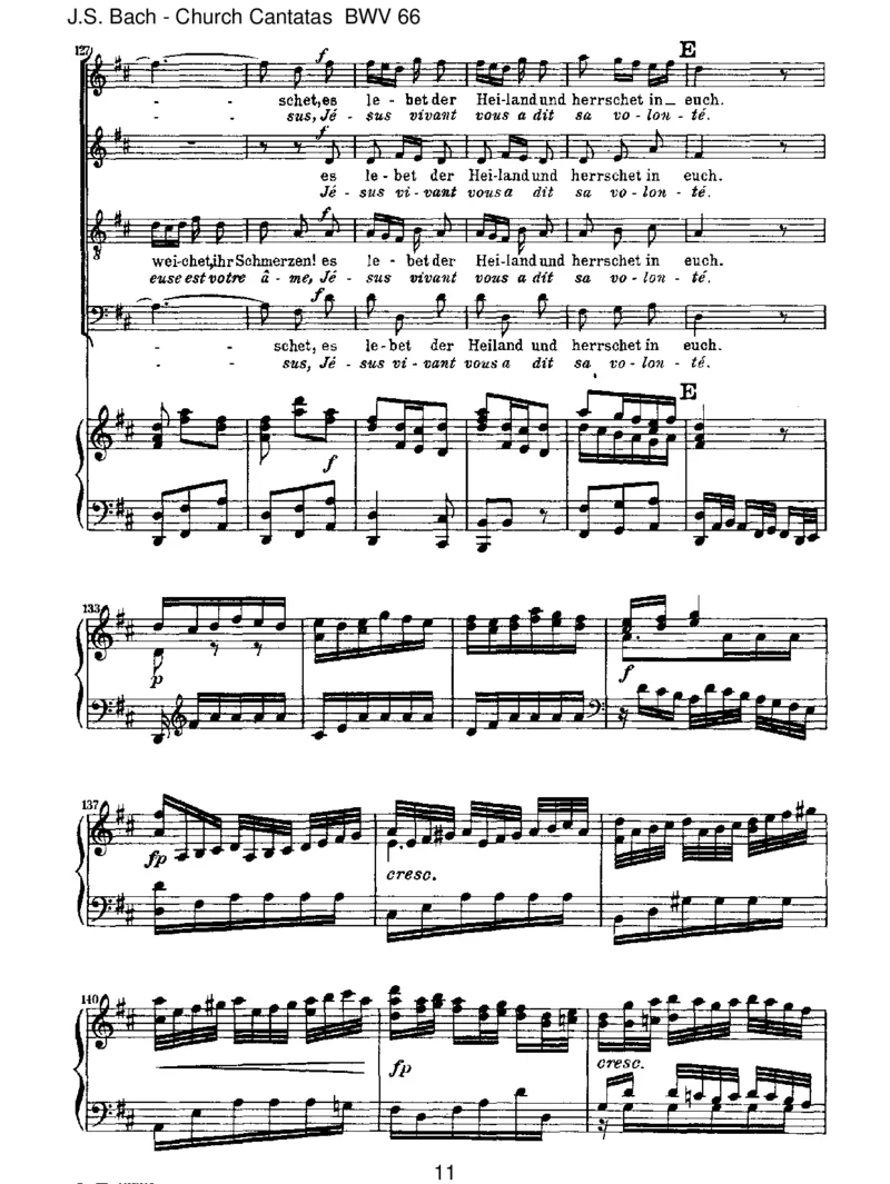 BWV66Erfreuteuch,ihrHerzen_一万首著名钢琴曲谱哈农贝多芬合集视频教学电子版高清无水印可打印_1古典钢琴知名音乐家谱_巴赫钢琴谱全集_J.S巴赫作品全集_JohannSebastianBach(1685-1750)巴赫
