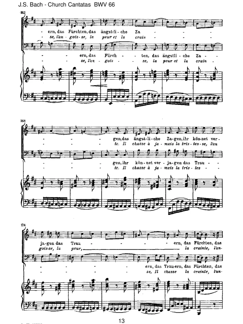 BWV66Erfreuteuch,ihrHerzen_一万首著名钢琴曲谱哈农贝多芬合集视频教学电子版高清无水印可打印_1古典钢琴知名音乐家谱_巴赫钢琴谱全集_J.S巴赫作品全集_JohannSebastianBach(1685-1750)巴赫