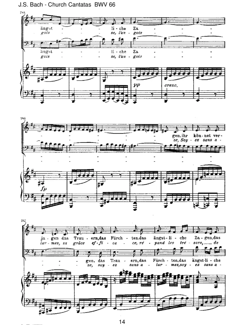 BWV66Erfreuteuch,ihrHerzen_一万首著名钢琴曲谱哈农贝多芬合集视频教学电子版高清无水印可打印_1古典钢琴知名音乐家谱_巴赫钢琴谱全集_J.S巴赫作品全集_JohannSebastianBach(1685-1750)巴赫
