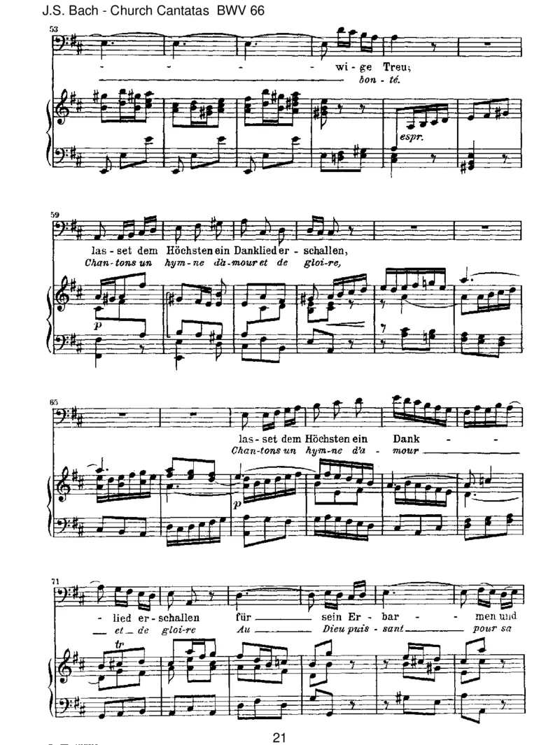 BWV66Erfreuteuch,ihrHerzen_一万首著名钢琴曲谱哈农贝多芬合集视频教学电子版高清无水印可打印_1古典钢琴知名音乐家谱_巴赫钢琴谱全集_J.S巴赫作品全集_JohannSebastianBach(1685-1750)巴赫