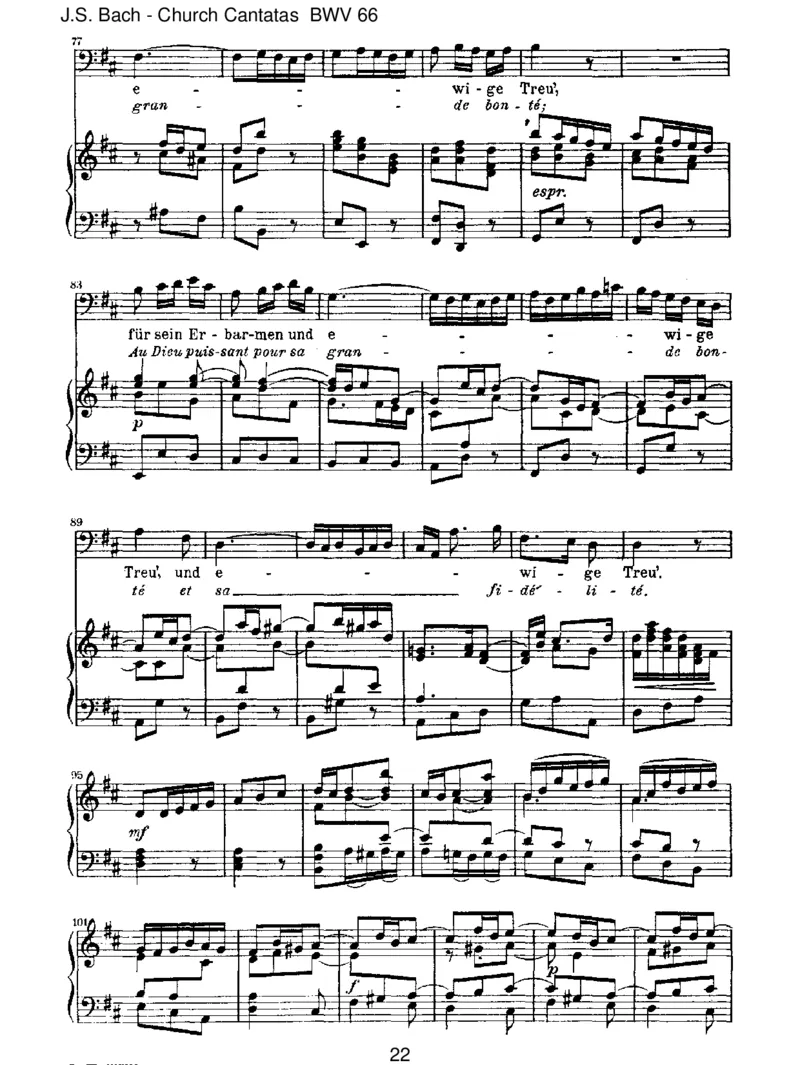 BWV66Erfreuteuch,ihrHerzen_一万首著名钢琴曲谱哈农贝多芬合集视频教学电子版高清无水印可打印_1古典钢琴知名音乐家谱_巴赫钢琴谱全集_J.S巴赫作品全集_JohannSebastianBach(1685-1750)巴赫