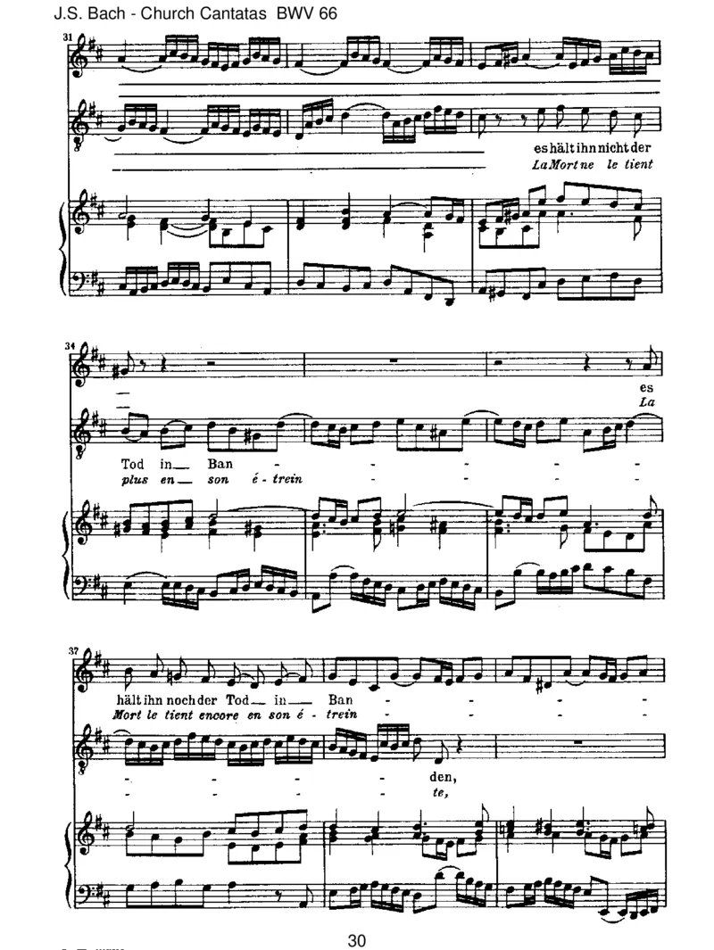 BWV66Erfreuteuch,ihrHerzen_一万首著名钢琴曲谱哈农贝多芬合集视频教学电子版高清无水印可打印_1古典钢琴知名音乐家谱_巴赫钢琴谱全集_J.S巴赫作品全集_JohannSebastianBach(1685-1750)巴赫