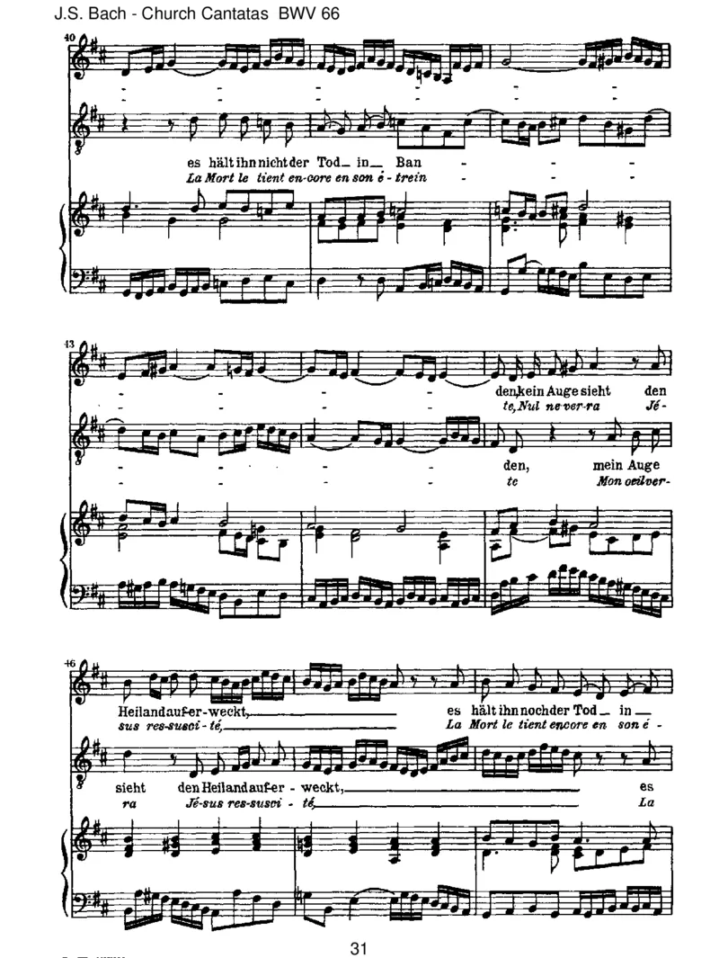 BWV66Erfreuteuch,ihrHerzen_一万首著名钢琴曲谱哈农贝多芬合集视频教学电子版高清无水印可打印_1古典钢琴知名音乐家谱_巴赫钢琴谱全集_J.S巴赫作品全集_JohannSebastianBach(1685-1750)巴赫
