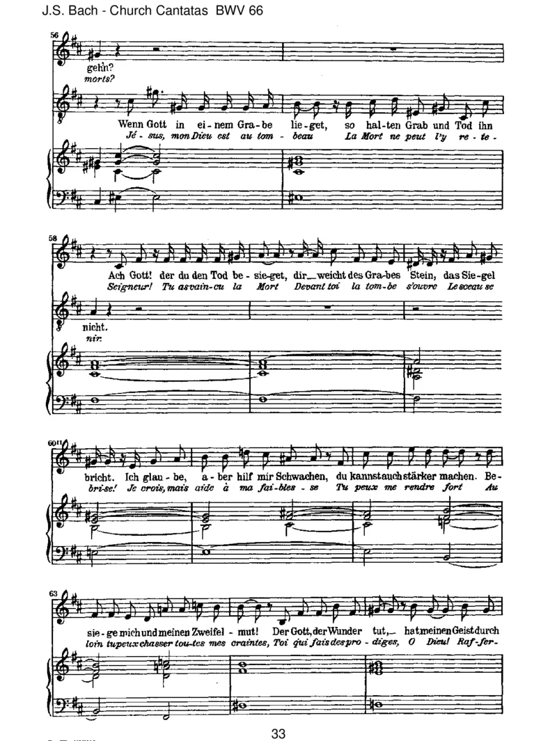 BWV66Erfreuteuch,ihrHerzen_一万首著名钢琴曲谱哈农贝多芬合集视频教学电子版高清无水印可打印_1古典钢琴知名音乐家谱_巴赫钢琴谱全集_J.S巴赫作品全集_JohannSebastianBach(1685-1750)巴赫