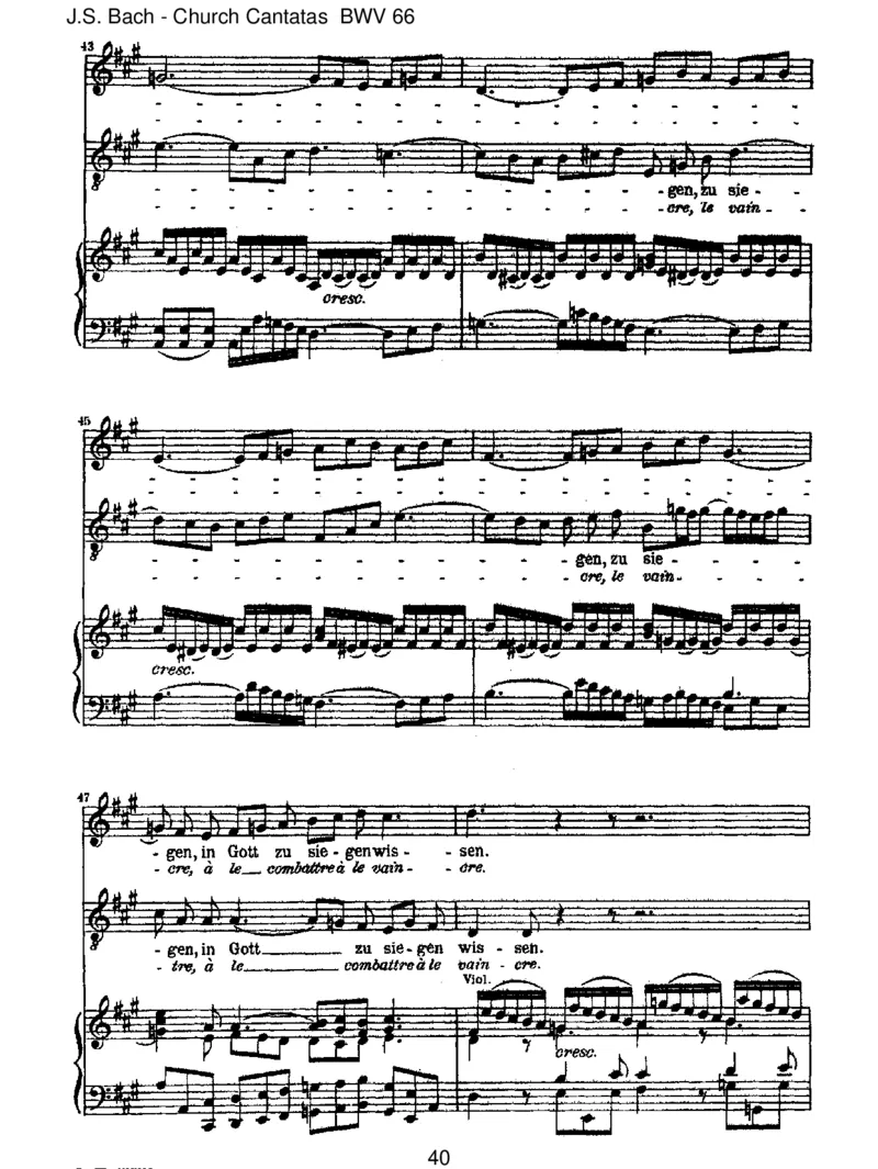 BWV66Erfreuteuch,ihrHerzen_一万首著名钢琴曲谱哈农贝多芬合集视频教学电子版高清无水印可打印_1古典钢琴知名音乐家谱_巴赫钢琴谱全集_J.S巴赫作品全集_JohannSebastianBach(1685-1750)巴赫