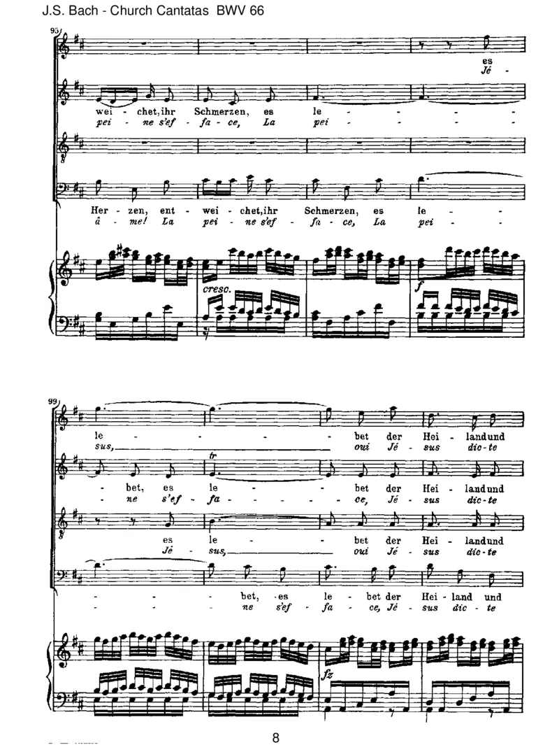 BWV66Erfreuteuch,ihrHerzen_一万首著名钢琴曲谱哈农贝多芬合集视频教学电子版高清无水印可打印_1古典钢琴知名音乐家谱_巴赫钢琴谱全集_J.S巴赫作品全集_JohannSebastianBach(1685-1750)巴赫