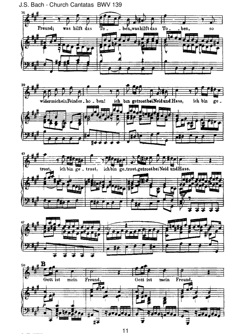 BWV139Wohldem,dersichaufseinenGott_一万首著名钢琴曲谱哈农贝多芬合集视频教学电子版高清无水印可打印_1古典钢琴知名音乐家谱_巴赫钢琴谱全集_J.S巴赫作品全集