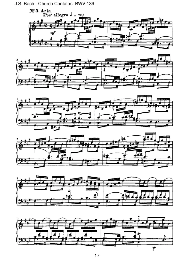 BWV139Wohldem,dersichaufseinenGott_一万首著名钢琴曲谱哈农贝多芬合集视频教学电子版高清无水印可打印_1古典钢琴知名音乐家谱_巴赫钢琴谱全集_J.S巴赫作品全集