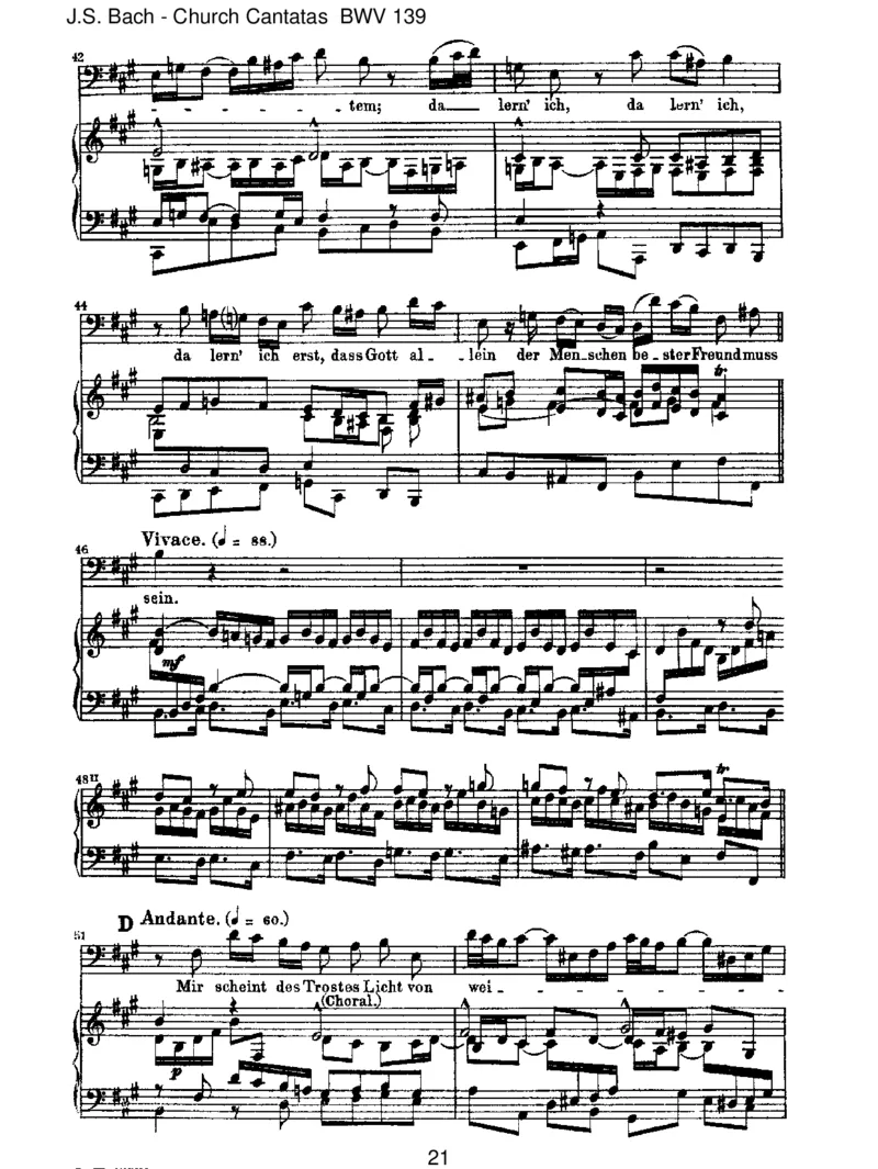 BWV139Wohldem,dersichaufseinenGott_一万首著名钢琴曲谱哈农贝多芬合集视频教学电子版高清无水印可打印_1古典钢琴知名音乐家谱_巴赫钢琴谱全集_J.S巴赫作品全集