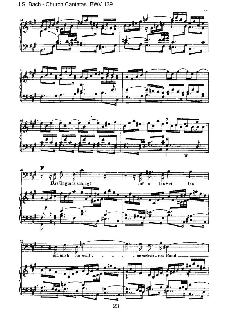 BWV139Wohldem,dersichaufseinenGott_一万首著名钢琴曲谱哈农贝多芬合集视频教学电子版高清无水印可打印_1古典钢琴知名音乐家谱_巴赫钢琴谱全集_J.S巴赫作品全集