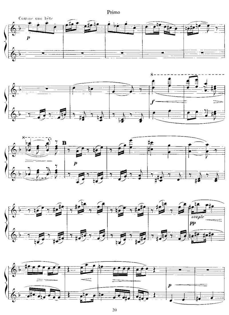 3MorceauxenformedePoire(4Hands)_一万首著名钢琴曲谱哈农贝多芬合集视频教学电子版高清无水印可打印_1古典钢琴知名音乐家谱_萨蒂钢琴谱全集_四手连弹