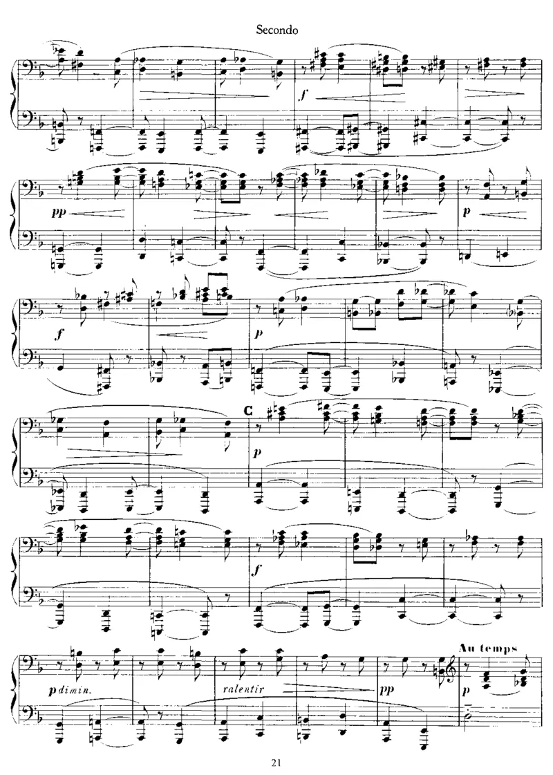 3MorceauxenformedePoire(4Hands)_一万首著名钢琴曲谱哈农贝多芬合集视频教学电子版高清无水印可打印_1古典钢琴知名音乐家谱_萨蒂钢琴谱全集_四手连弹