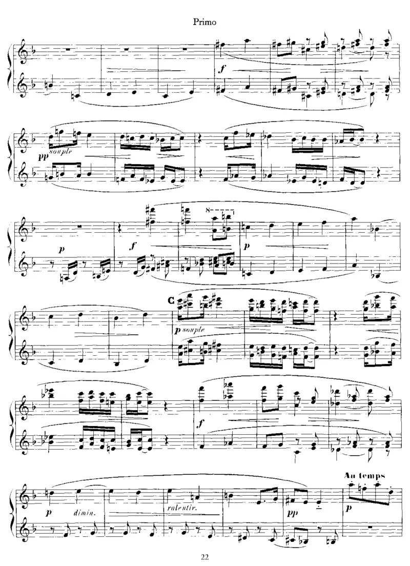 3MorceauxenformedePoire(4Hands)_一万首著名钢琴曲谱哈农贝多芬合集视频教学电子版高清无水印可打印_1古典钢琴知名音乐家谱_萨蒂钢琴谱全集_四手连弹