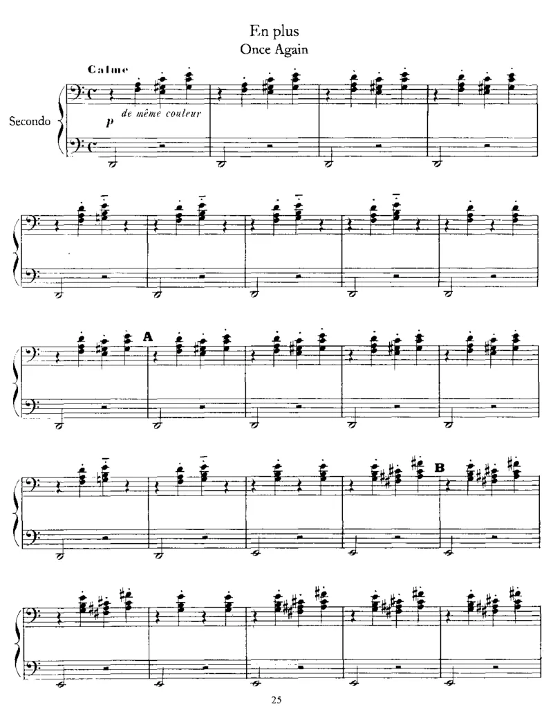 3MorceauxenformedePoire(4Hands)_一万首著名钢琴曲谱哈农贝多芬合集视频教学电子版高清无水印可打印_1古典钢琴知名音乐家谱_萨蒂钢琴谱全集_四手连弹