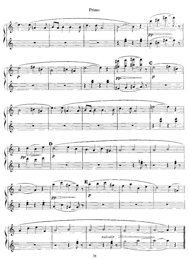 3MorceauxenformedePoire(4Hands)_一万首著名钢琴曲谱哈农贝多芬合集视频教学电子版高清无水印可打印_1古典钢琴知名音乐家谱_萨蒂钢琴谱全集_四手连弹