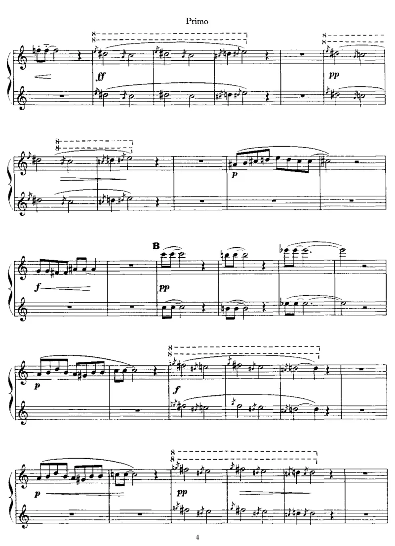 3MorceauxenformedePoire(4Hands)_一万首著名钢琴曲谱哈农贝多芬合集视频教学电子版高清无水印可打印_1古典钢琴知名音乐家谱_萨蒂钢琴谱全集_四手连弹