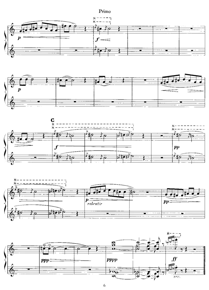 3MorceauxenformedePoire(4Hands)_一万首著名钢琴曲谱哈农贝多芬合集视频教学电子版高清无水印可打印_1古典钢琴知名音乐家谱_萨蒂钢琴谱全集_四手连弹