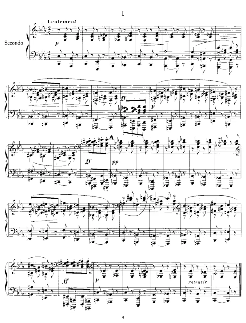 3MorceauxenformedePoire(4Hands)_一万首著名钢琴曲谱哈农贝多芬合集视频教学电子版高清无水印可打印_1古典钢琴知名音乐家谱_萨蒂钢琴谱全集_四手连弹