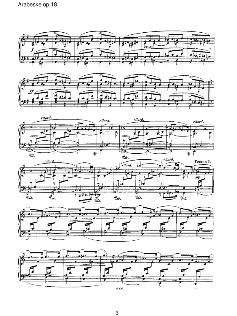 Arabeskeop.18_一万首著名钢琴曲谱哈农贝多芬合集视频教学电子版高清无水印可打印_1古典钢琴知名音乐家谱_舒曼钢琴谱全集_RobertSchumann罗伯特&middot;舒曼(1810-1856)