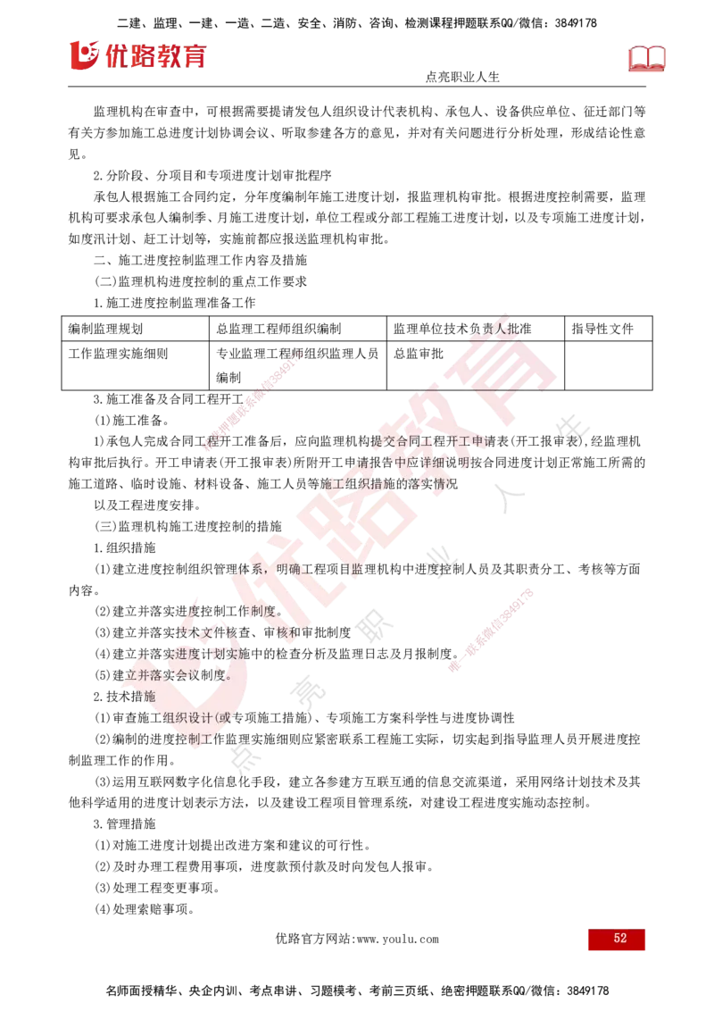 25年监理《进度（水利）》第3-5章讲义（打印版）_监理工程师_2025监理工程师_2025年监理工程师SVIP_2025年监理水利控制SVIP_02-基础精讲✿高端面授✿深度强化_00.新教材补录