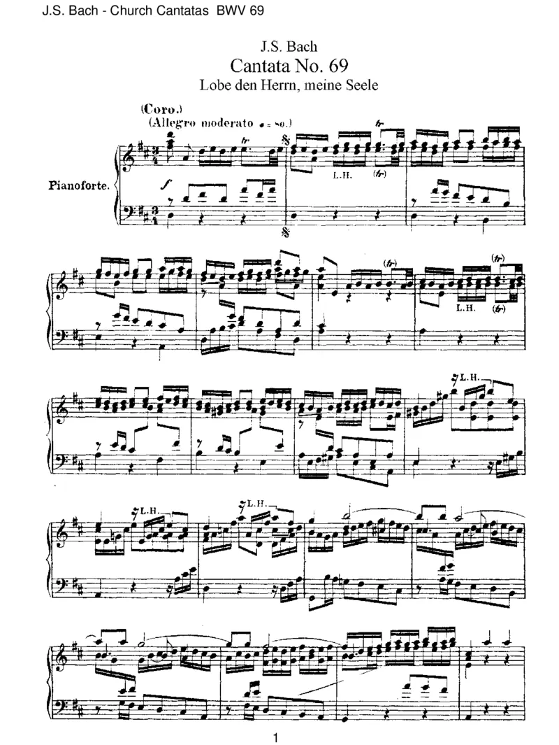 BWV69LobedenHerrn,meineSeele_一万首著名钢琴曲谱哈农贝多芬合集视频教学电子版高清无水印可打印_1古典钢琴知名音乐家谱_巴赫钢琴谱全集_J.S巴赫作品全集_JohannSebastianBach(1685-1750)巴赫