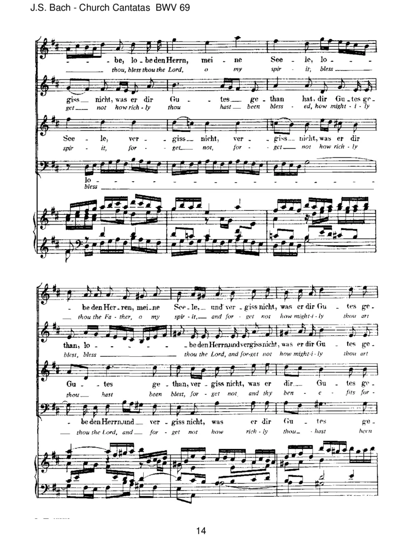 BWV69LobedenHerrn,meineSeele_一万首著名钢琴曲谱哈农贝多芬合集视频教学电子版高清无水印可打印_1古典钢琴知名音乐家谱_巴赫钢琴谱全集_J.S巴赫作品全集_JohannSebastianBach(1685-1750)巴赫