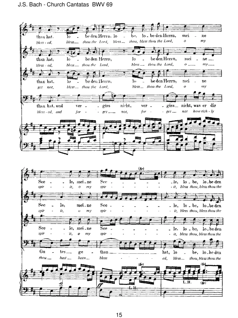 BWV69LobedenHerrn,meineSeele_一万首著名钢琴曲谱哈农贝多芬合集视频教学电子版高清无水印可打印_1古典钢琴知名音乐家谱_巴赫钢琴谱全集_J.S巴赫作品全集_JohannSebastianBach(1685-1750)巴赫