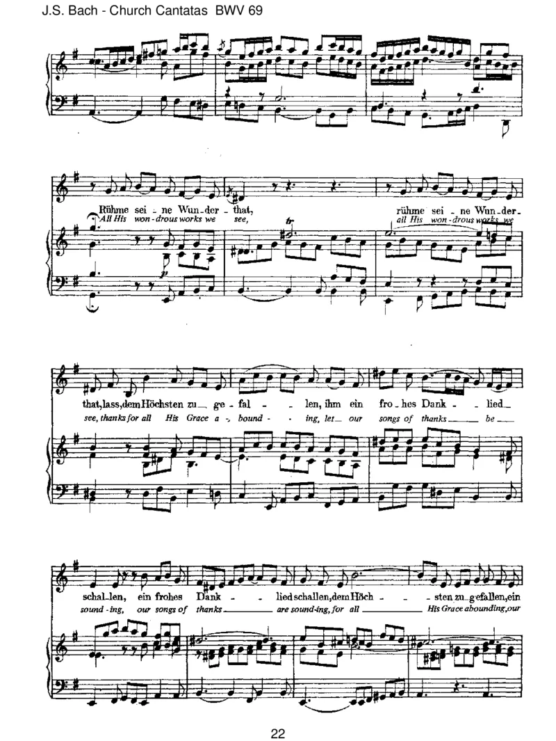 BWV69LobedenHerrn,meineSeele_一万首著名钢琴曲谱哈农贝多芬合集视频教学电子版高清无水印可打印_1古典钢琴知名音乐家谱_巴赫钢琴谱全集_J.S巴赫作品全集_JohannSebastianBach(1685-1750)巴赫