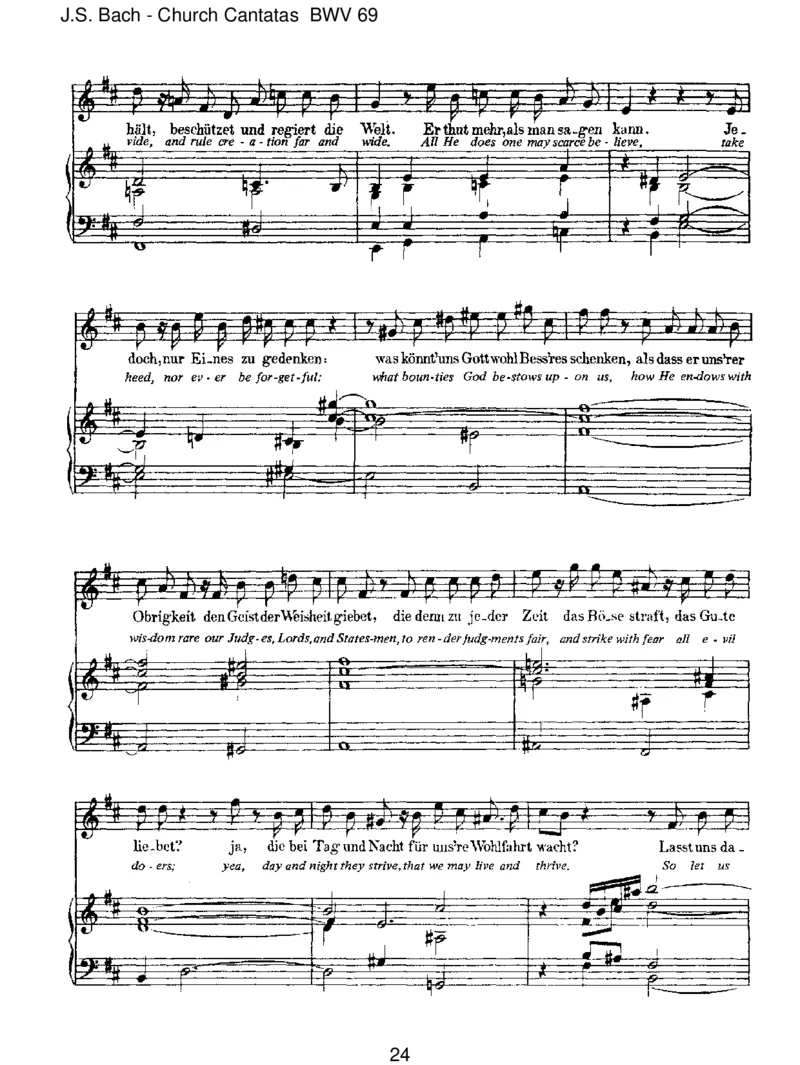 BWV69LobedenHerrn,meineSeele_一万首著名钢琴曲谱哈农贝多芬合集视频教学电子版高清无水印可打印_1古典钢琴知名音乐家谱_巴赫钢琴谱全集_J.S巴赫作品全集_JohannSebastianBach(1685-1750)巴赫