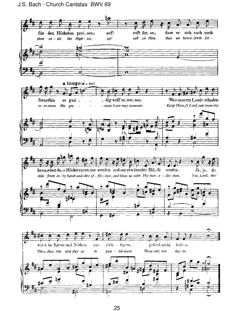 BWV69LobedenHerrn,meineSeele_一万首著名钢琴曲谱哈农贝多芬合集视频教学电子版高清无水印可打印_1古典钢琴知名音乐家谱_巴赫钢琴谱全集_J.S巴赫作品全集_JohannSebastianBach(1685-1750)巴赫