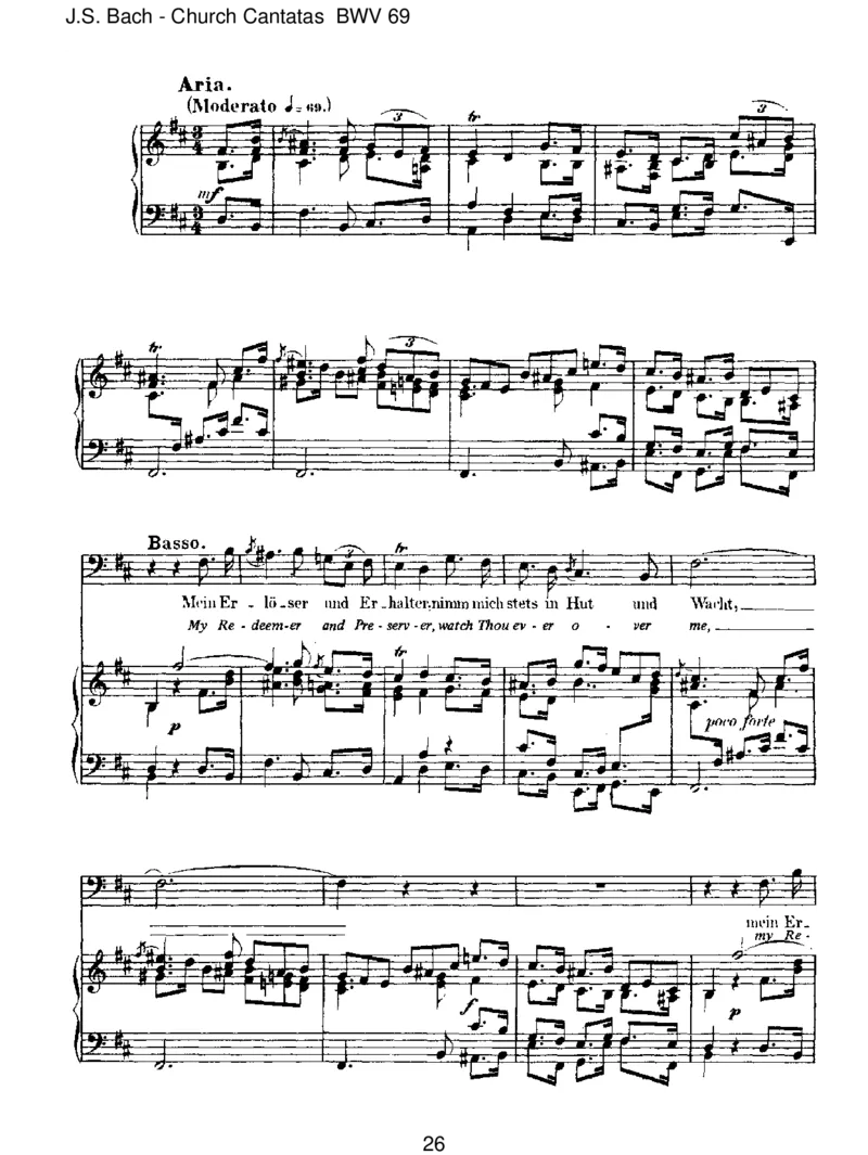 BWV69LobedenHerrn,meineSeele_一万首著名钢琴曲谱哈农贝多芬合集视频教学电子版高清无水印可打印_1古典钢琴知名音乐家谱_巴赫钢琴谱全集_J.S巴赫作品全集_JohannSebastianBach(1685-1750)巴赫